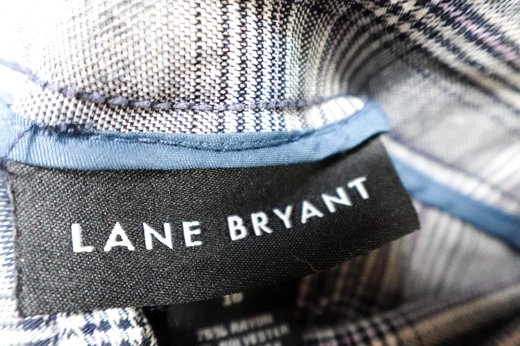Lane Bryant, Pants Straight, 16, Gray