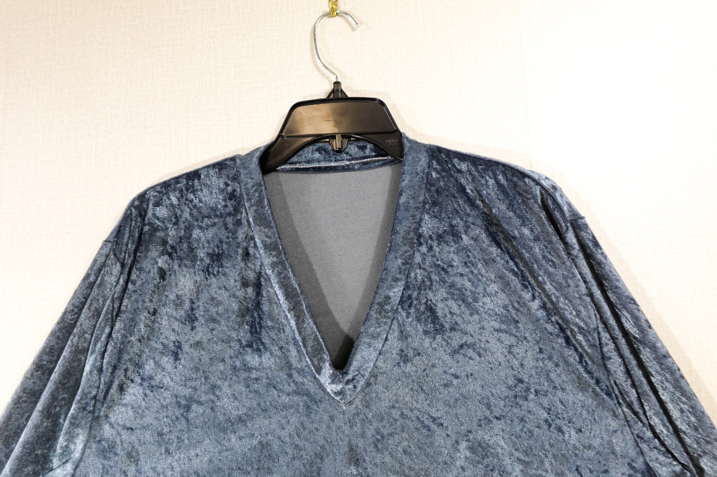 Handmade, Handmade Short Sleeve Top, XL Blue
