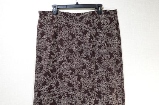 Crazy Horse, Vintage Skirt, XL, brown