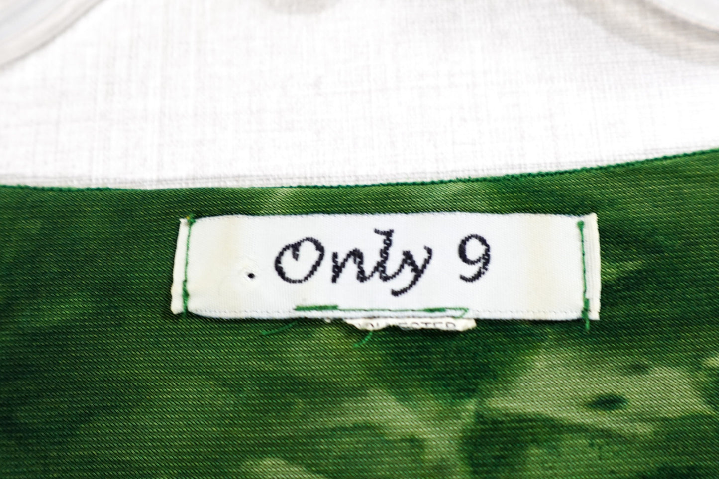 Only 9, 3/4 Sleeve Top, 2X, Green
