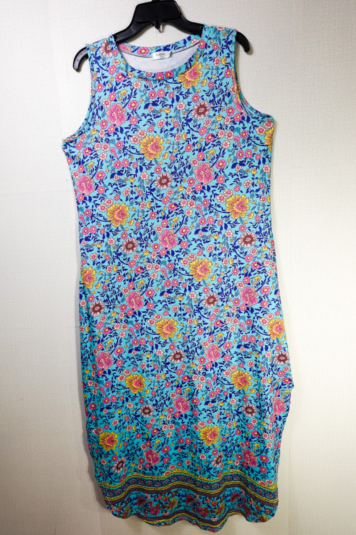 Hount, Dress, XL, Blue