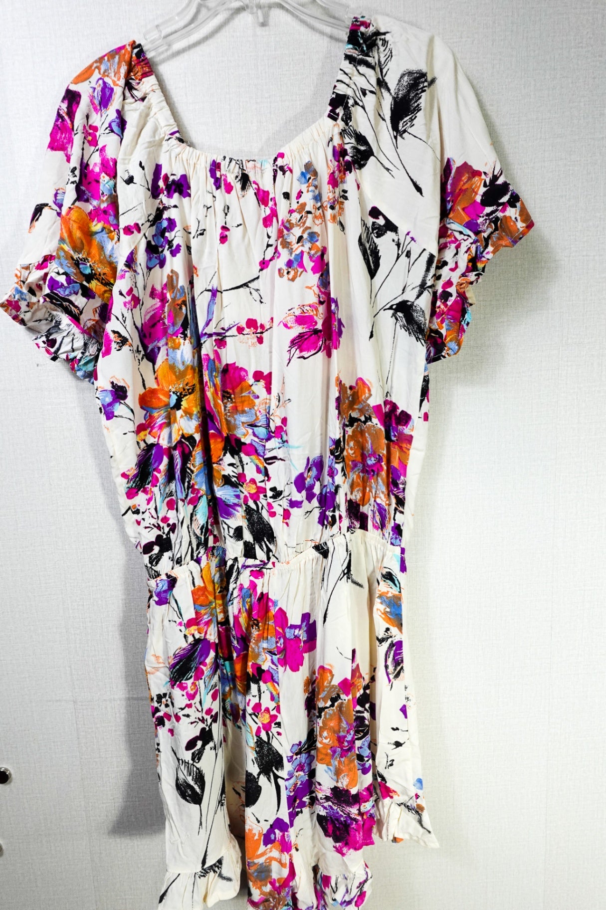 Umgee, Romper, IXL, White pink