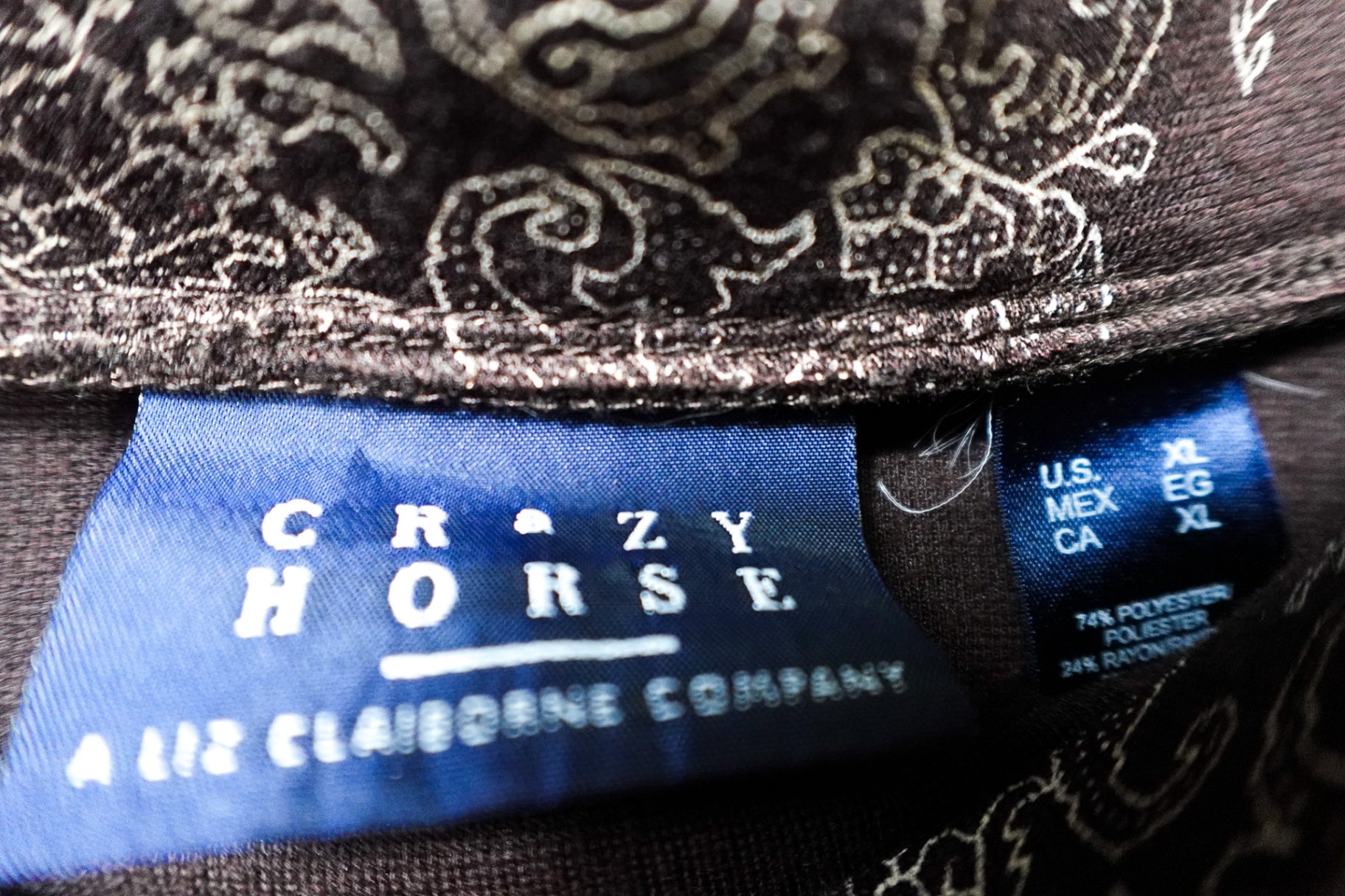 Crazy Horse, Vintage Skirt, XL, brown