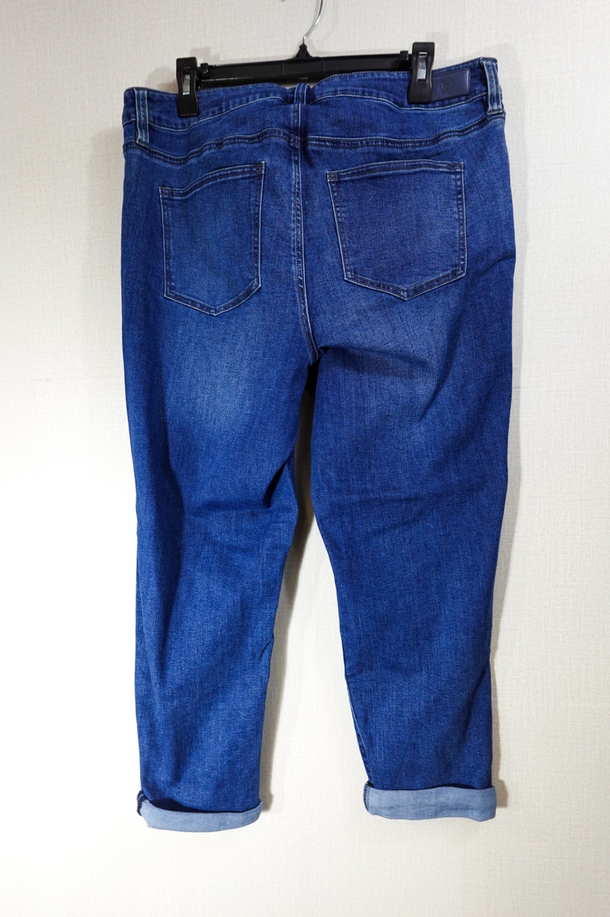 Revery, JEANS mid-rise Girlfriend, 14W, Blue