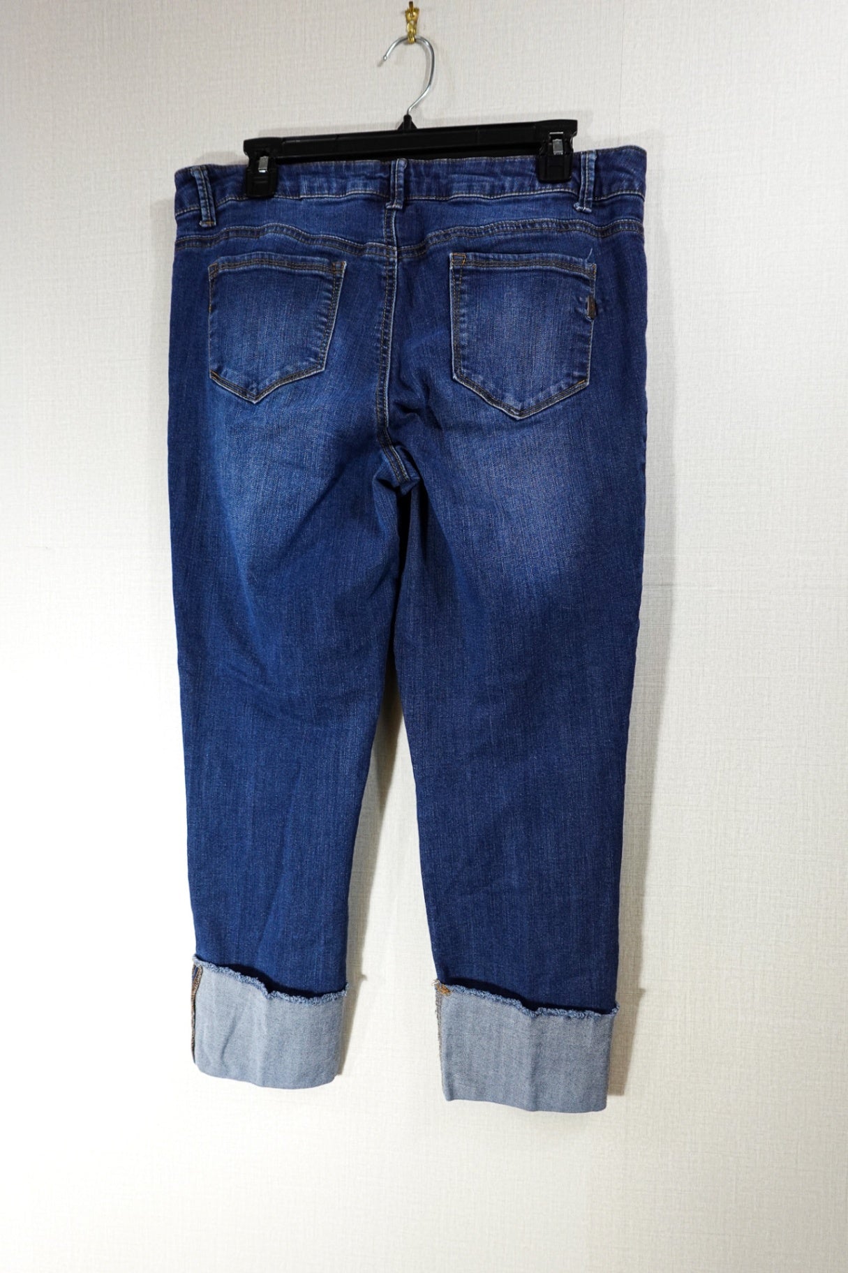 1822 Denim, Cuffed Jeans, 14 Blue