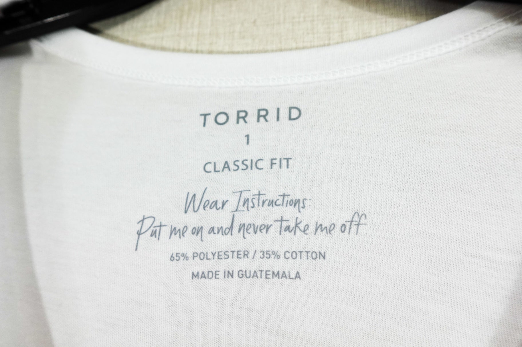 Torrid, New t-shirt short sleeve, 14/16, White