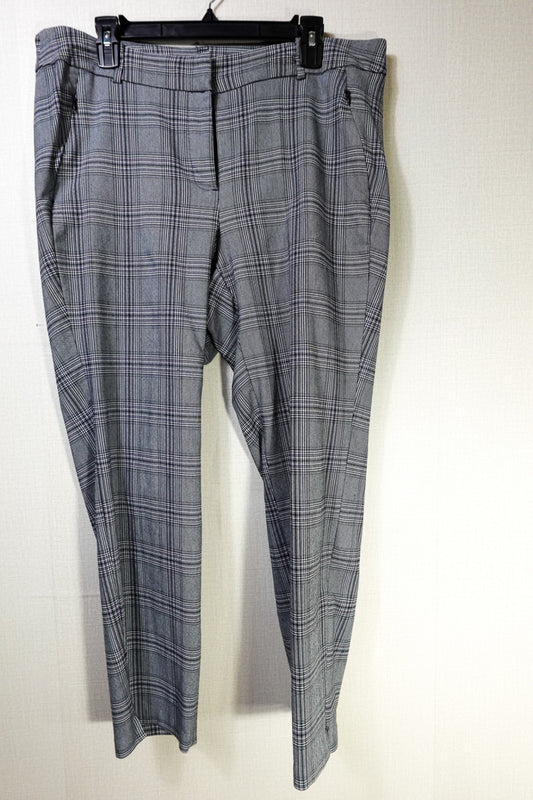 Lane Bryant, Pants Straight, 16, Gray