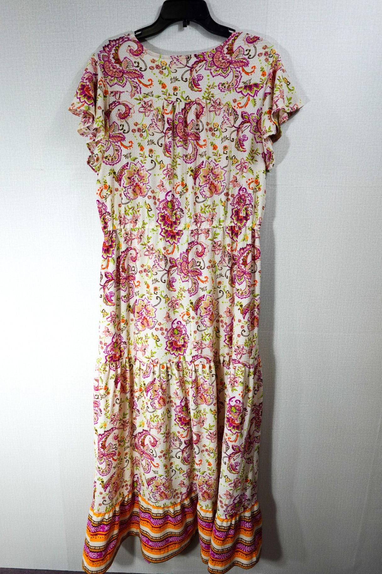 Cato, Dress W/ Pockets, XL, Cream