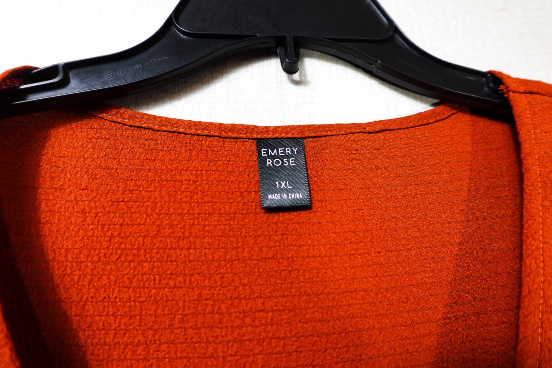 Emery Rose, Dress, 1XL, Orange
