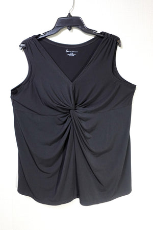 Lane Bryant, Sleeveless Top, 14/16 Black