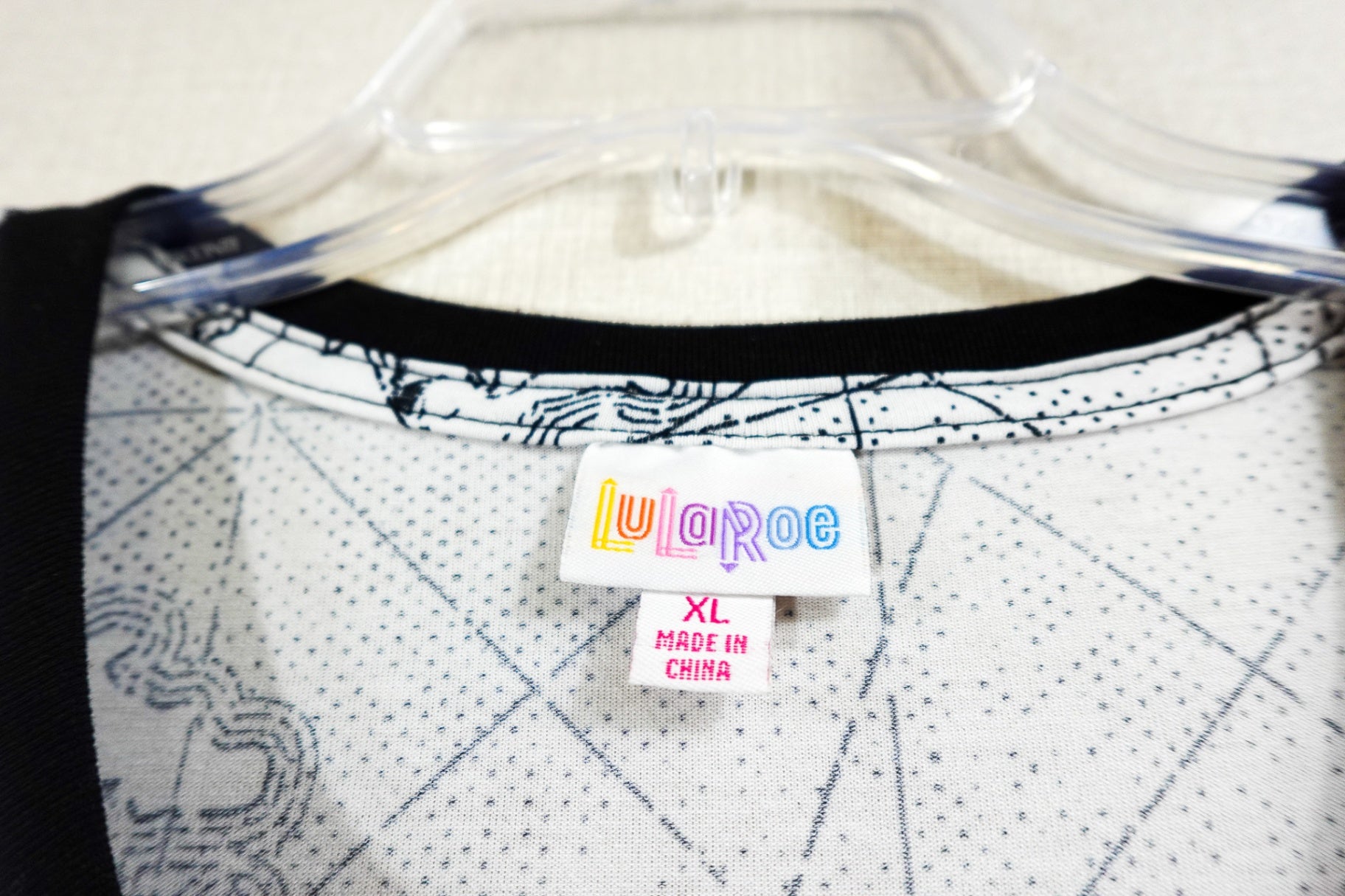 LuLaRoe, Short Sleeve Top, XL, White