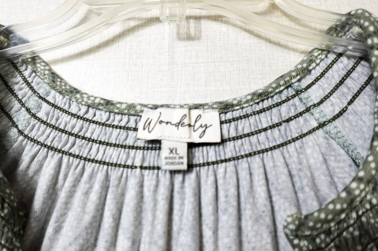 Wonderly, Dress, XL, Green