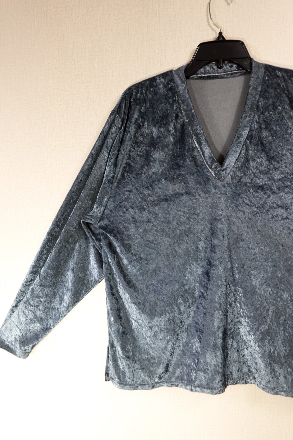 Handmade, Handmade Short Sleeve Top, XL Blue