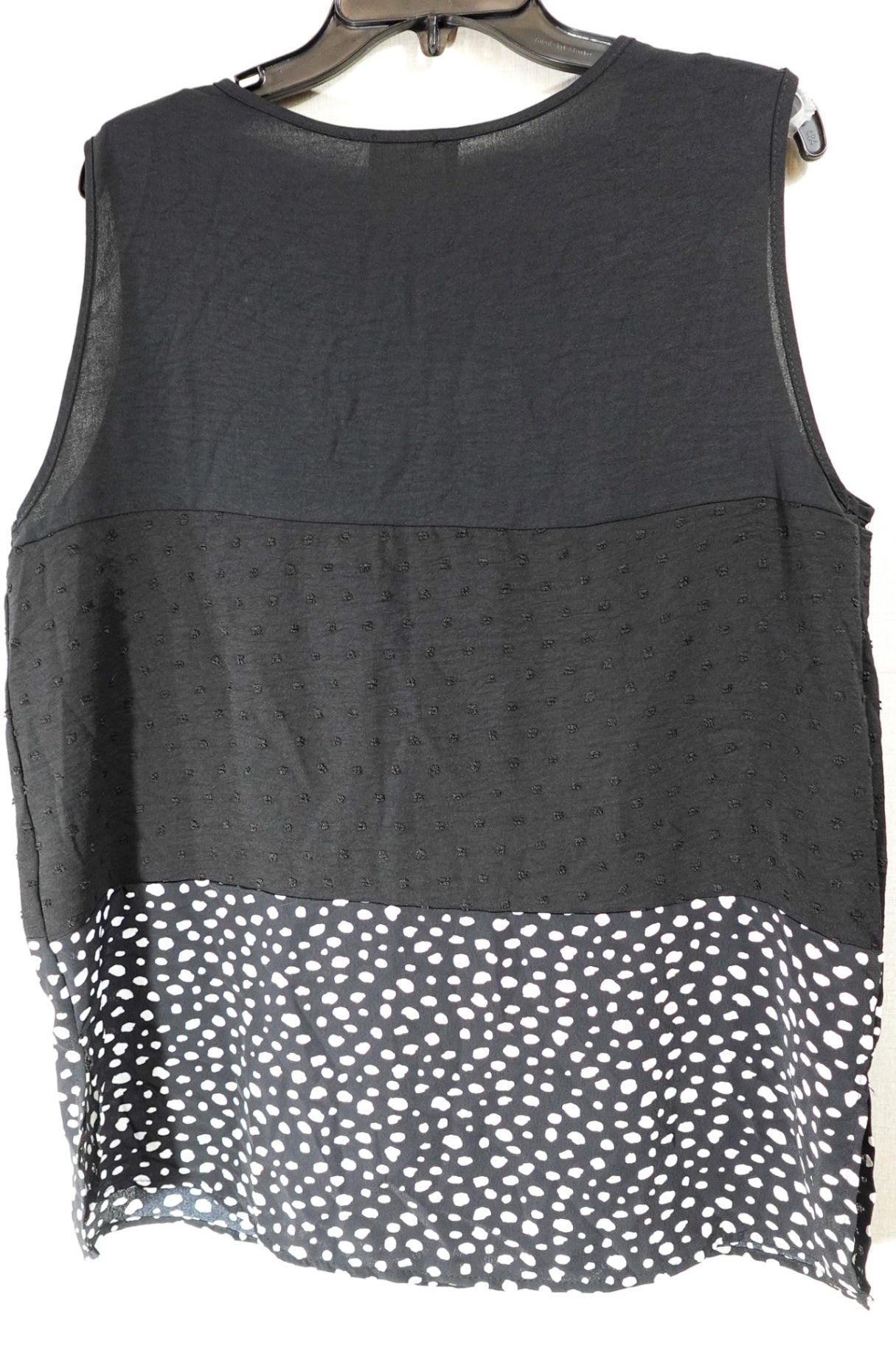 Betsy's Boutique Shop, Sleeveless Top, L, Black