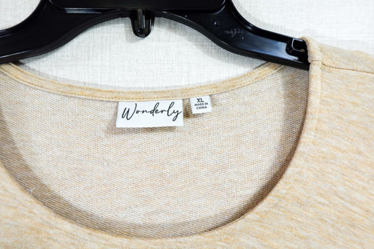 Wonderly, Dress, XL, Beige