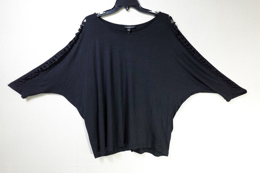 Lane Bryant, NEW 3/4 Sleeve Batwing Top, 14/16, Black