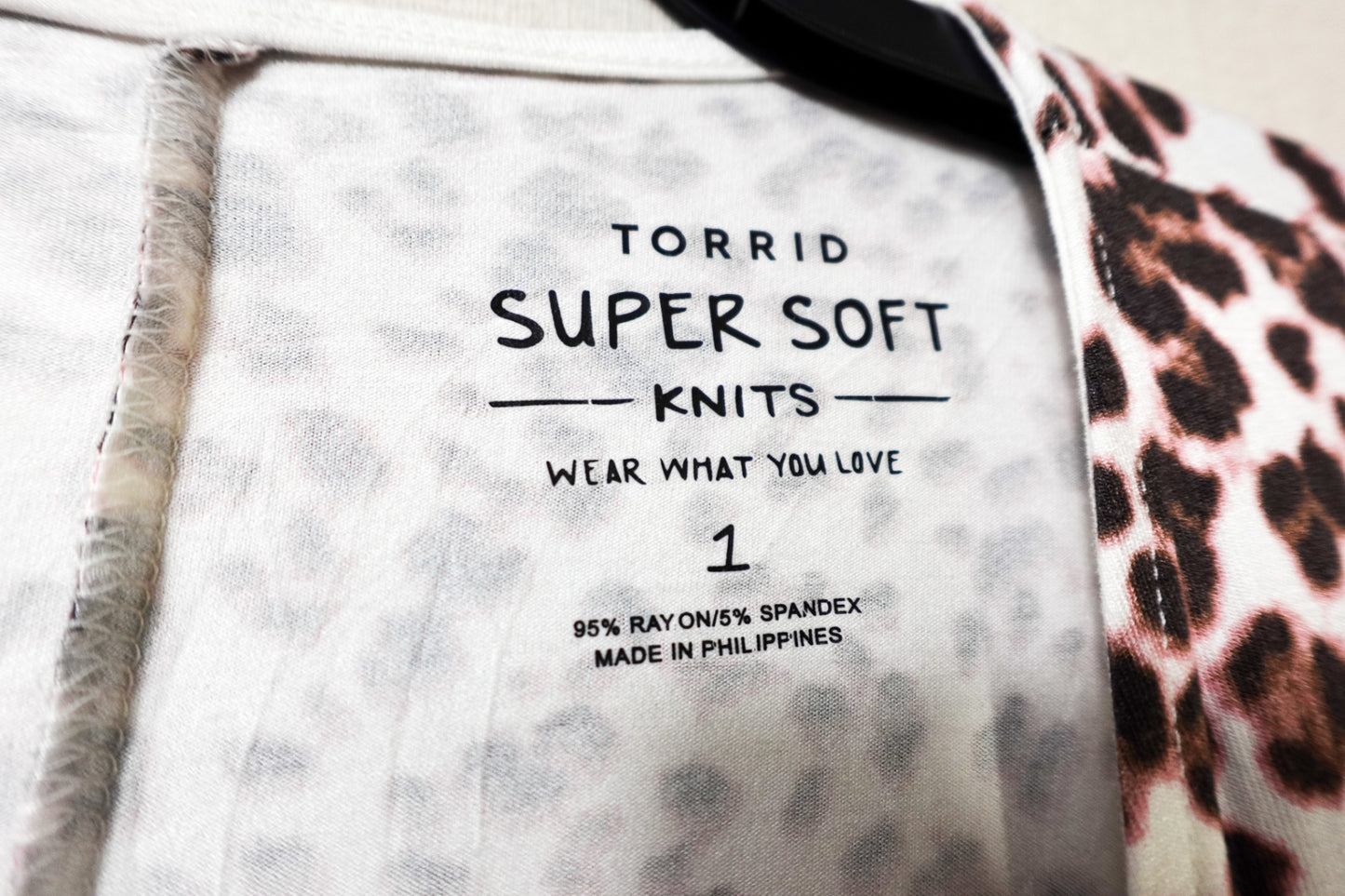 Torrid, New Cardigan, 14-16, Animal print white