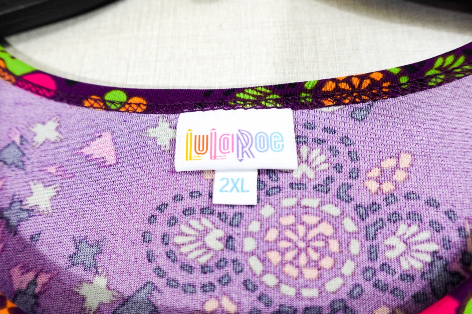 LuLaRoe, Dress, 2XL, Purple