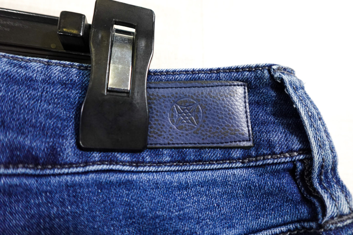 Revery, JEANS mid-rise Girlfriend, 14W, Blue