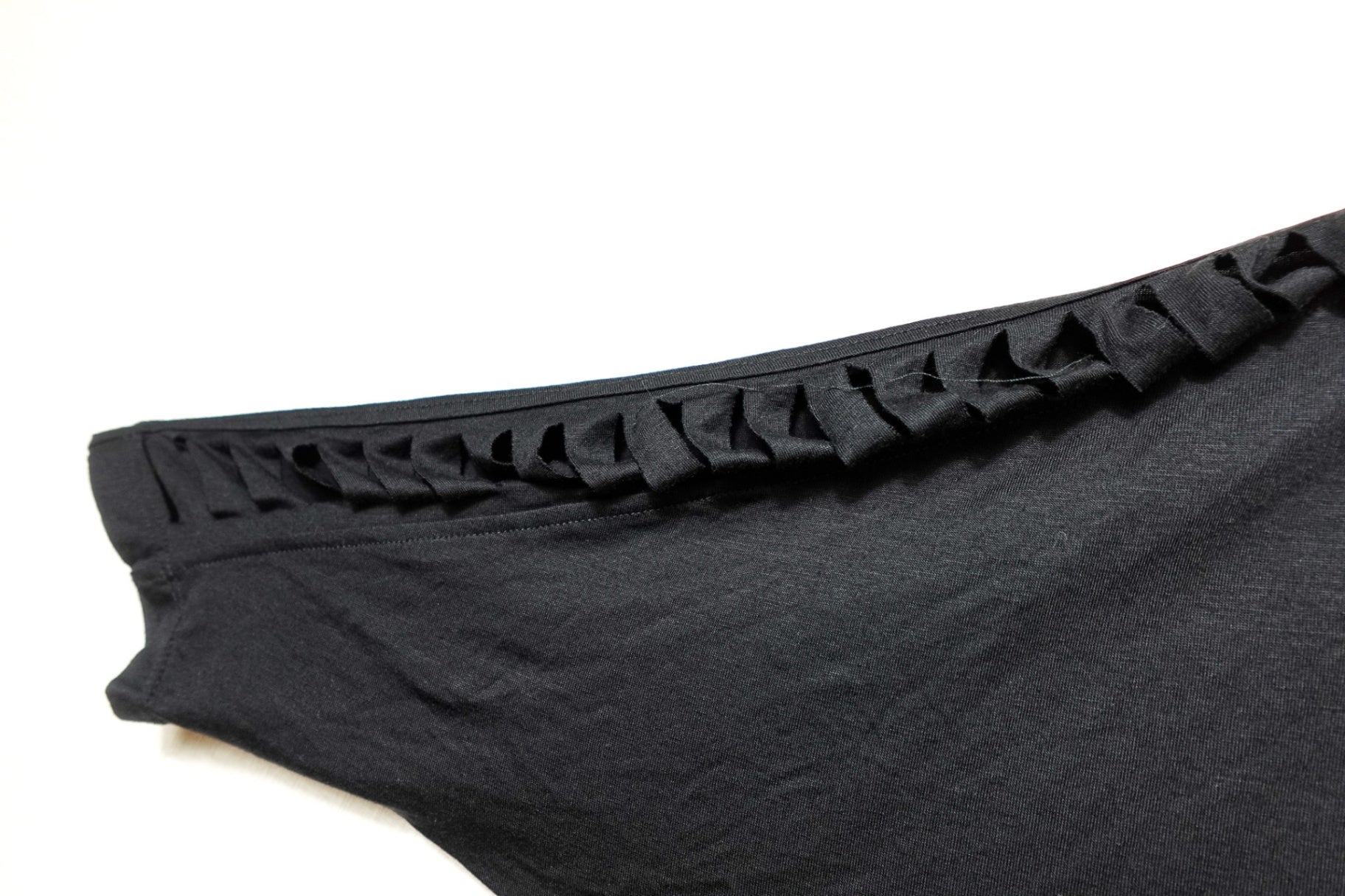 Lane Bryant, NEW 3/4 Sleeve Batwing Top, 14/16, Black