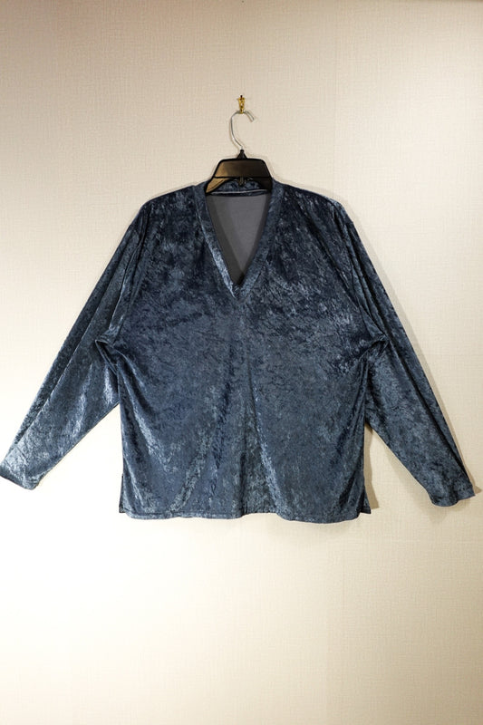 Handmade, Handmade Short Sleeve Top, XL Blue