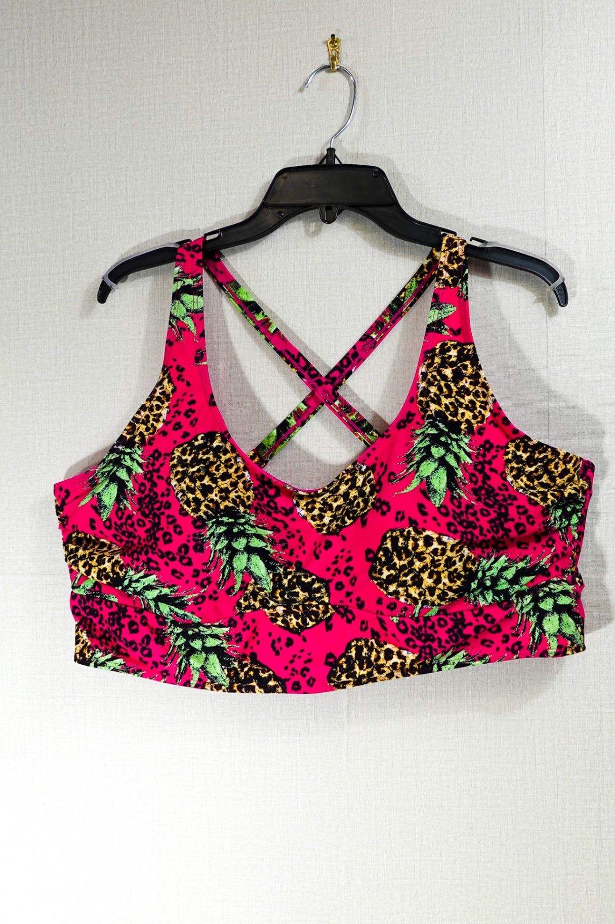 Torrid, Swim Top, 3X, Pink