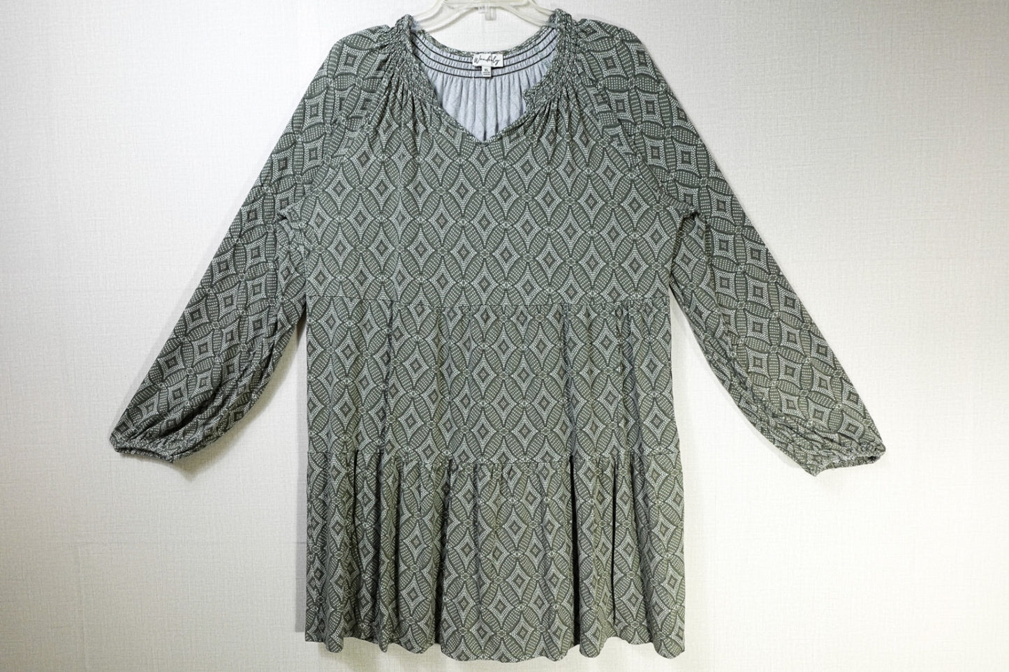 Wonderly, Dress, XL, Green