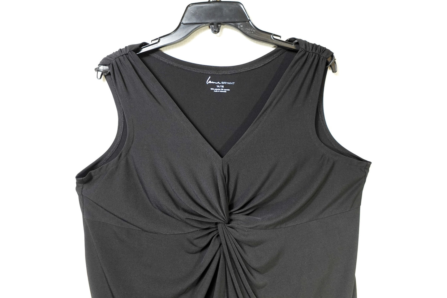 Lane Bryant, Sleeveless Top, 14/16 Black