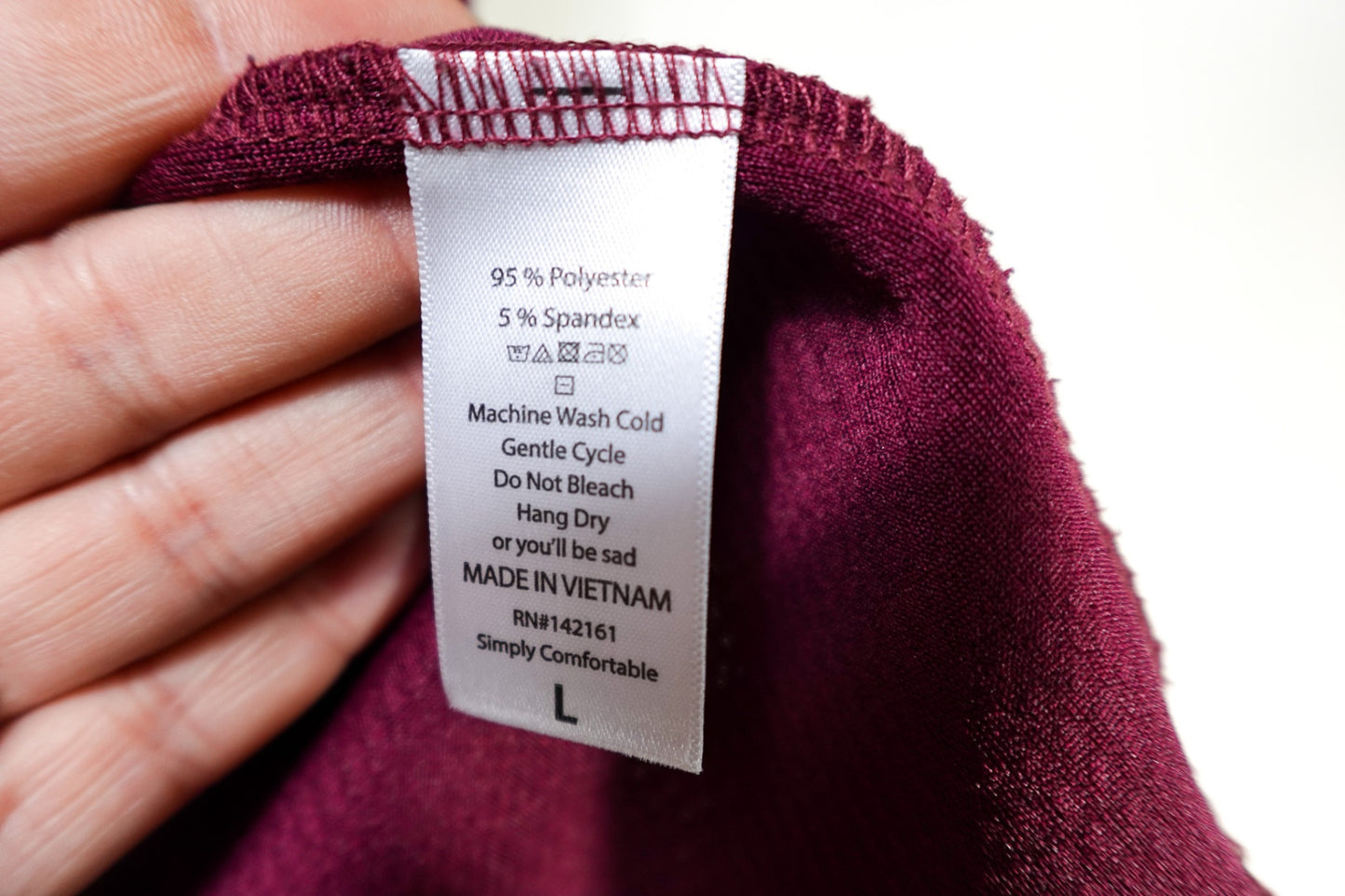 LuLaRoe, Pencil Skirt, Large Burgundy