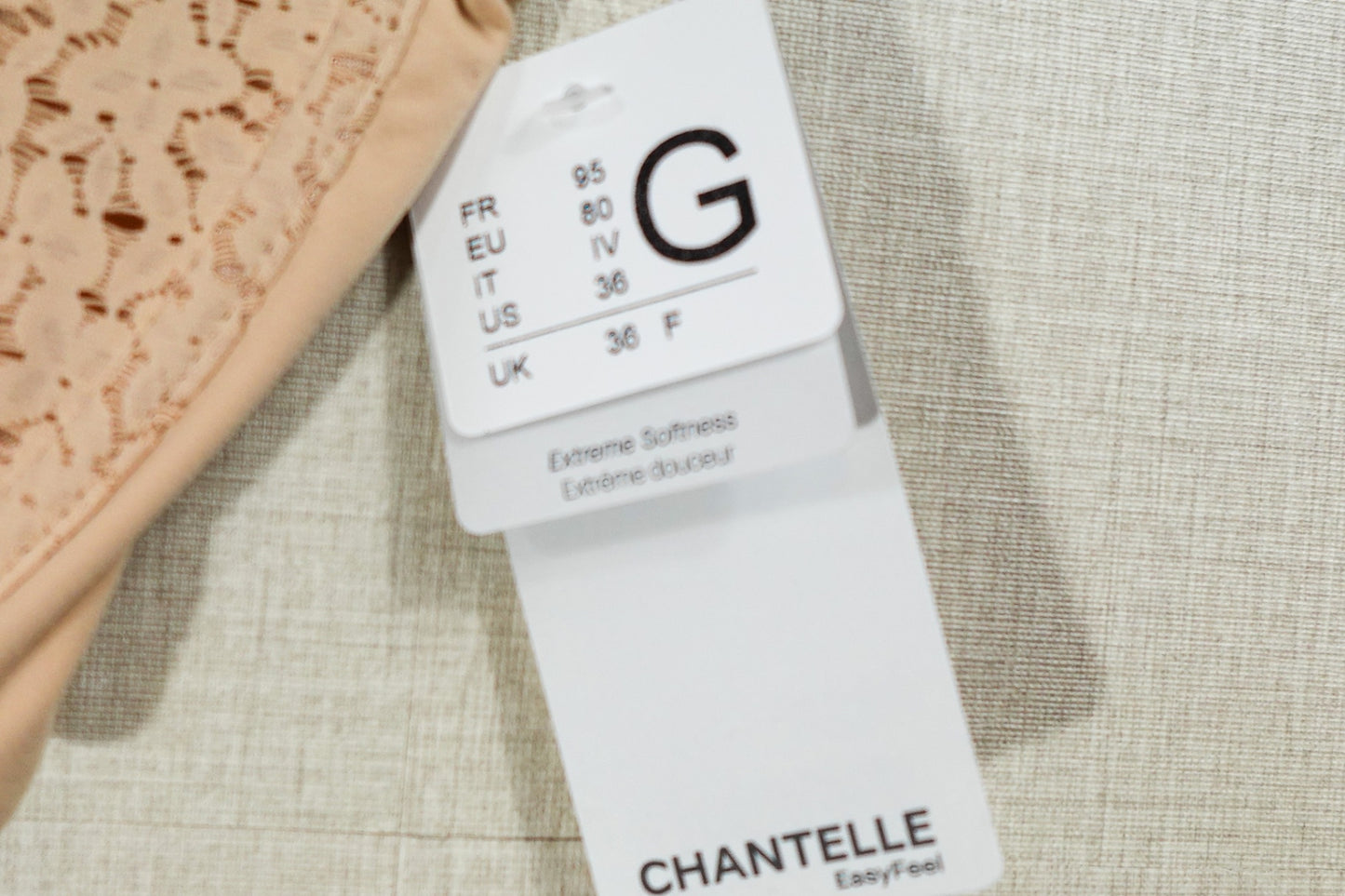 Chantelle, New Bra, 36G, Beige