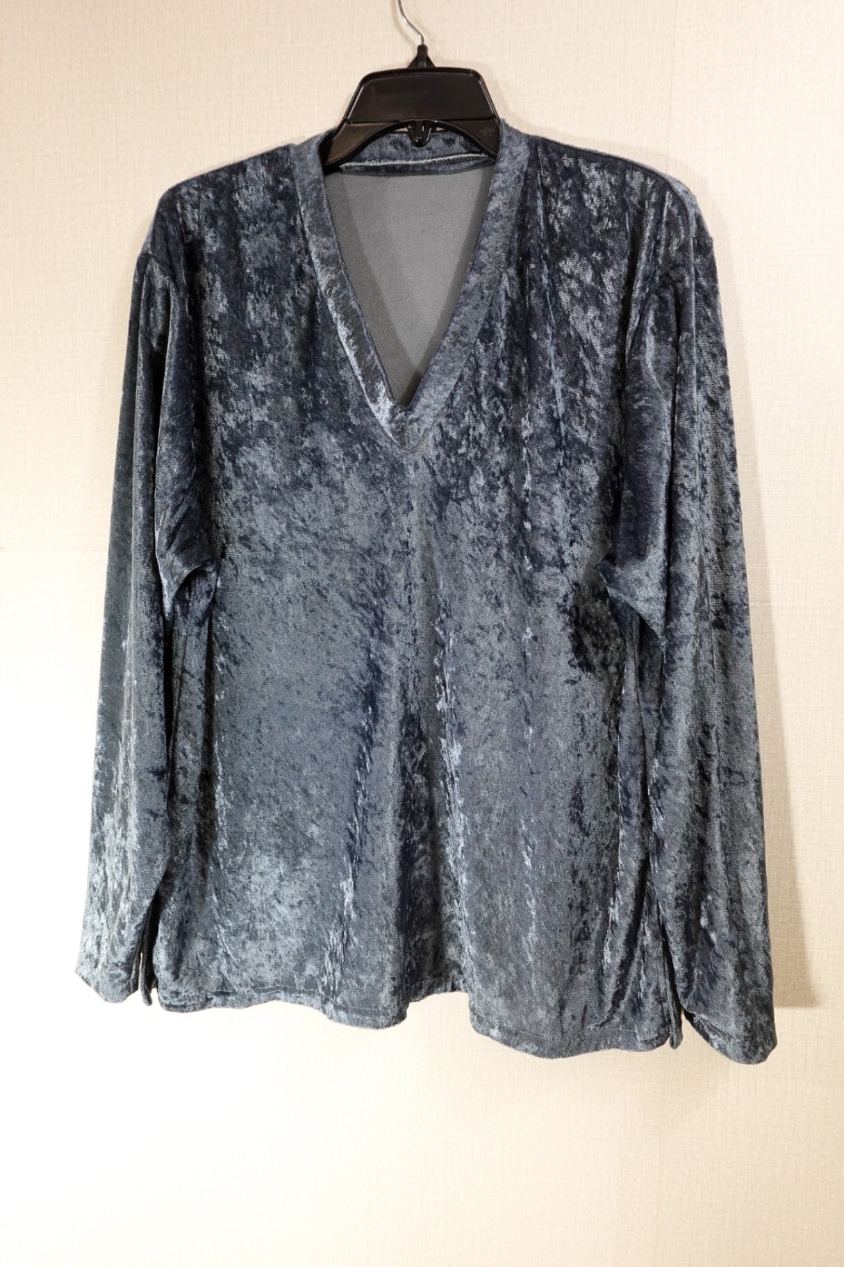 Handmade, Handmade Short Sleeve Top, XL Blue