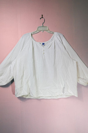Old Navy, Short Sleeved Top, 3X, Cotton