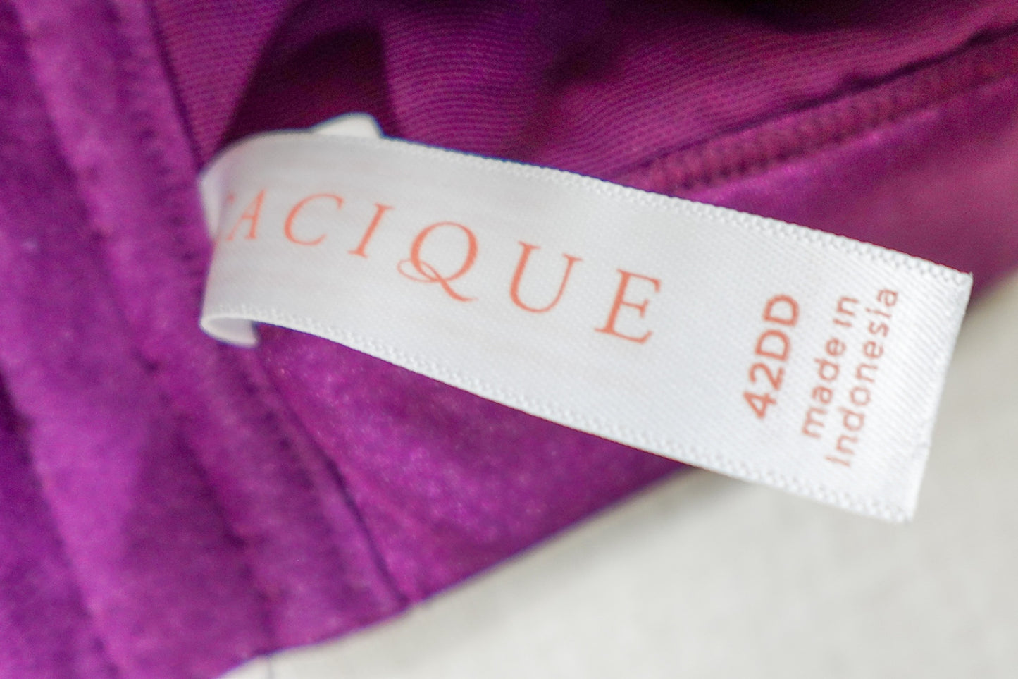 Cacique, New Bra, 42DD, Recycled Nylon, Nylon, Spandex
