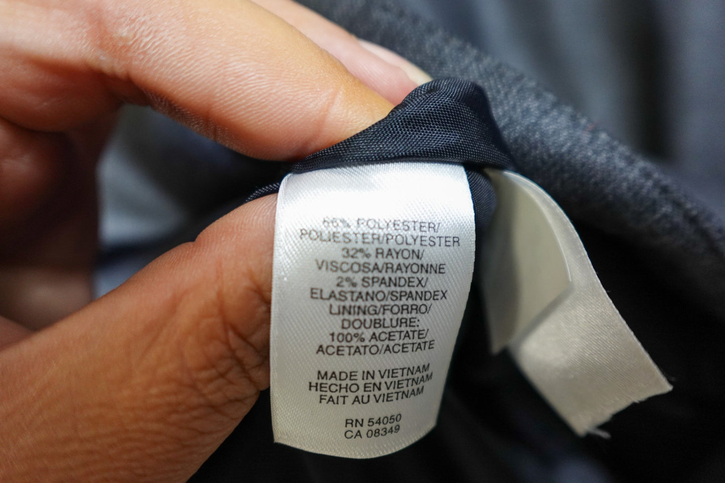 Jones New York, Blazer, 24W, Polyester, Rayon, Spandex, Acetate