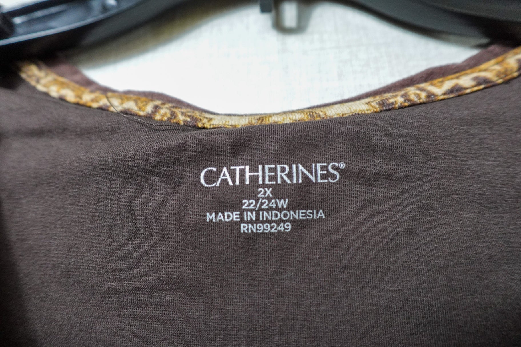 Catherines, Short Sleeved Top, 22/24 , Cotton, Spandex, Faux Suede