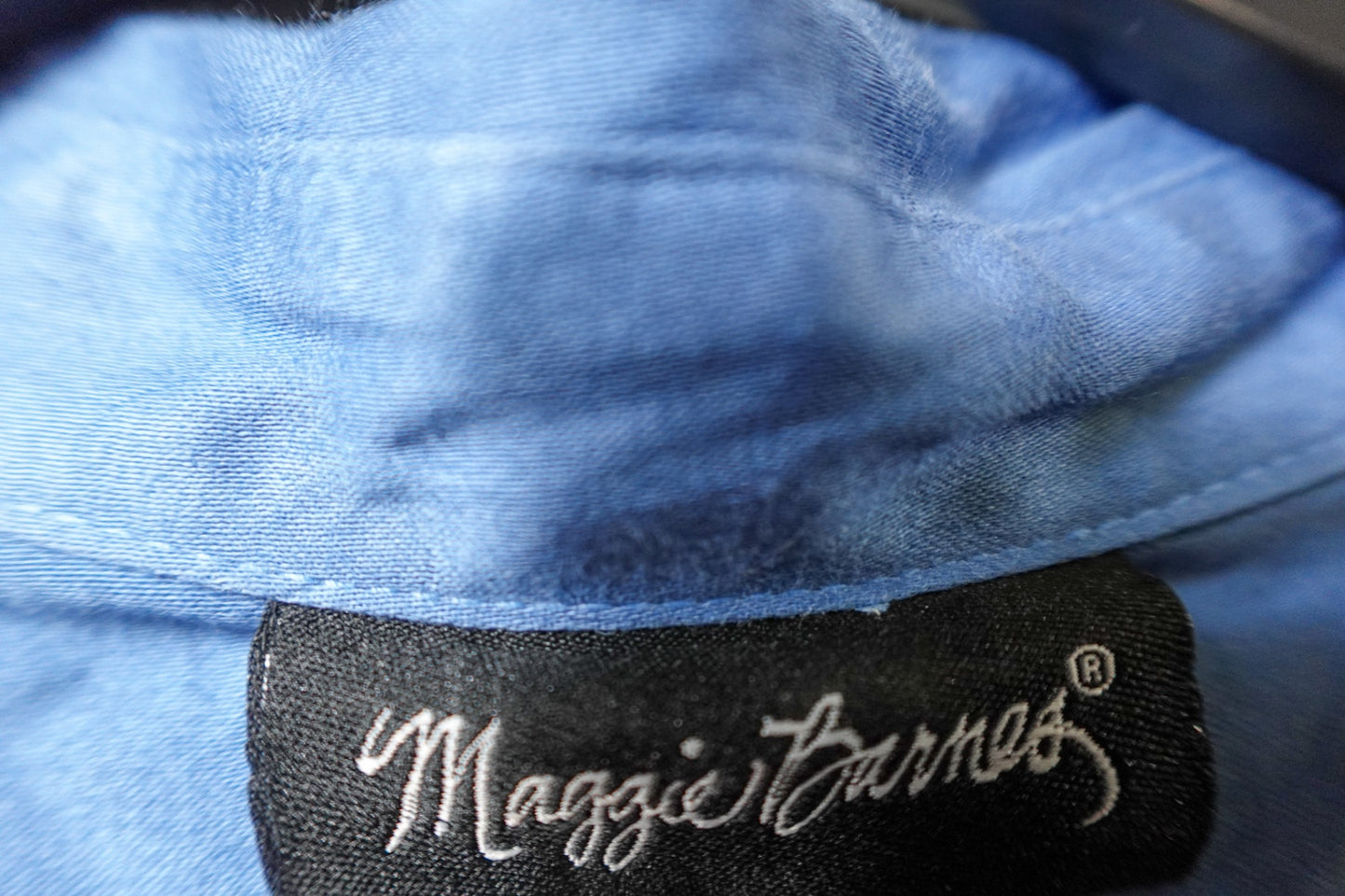 Maggie Barnes, Short Sleeved Top - button down, 3X (26/28), Cotton, Spandex