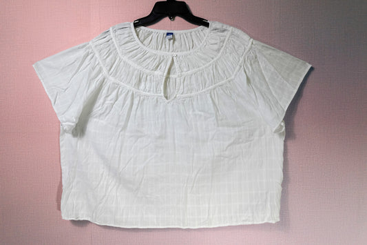 Old Navy, Short Sleeved Top, 2X, Cotton, Rayon, Viscose