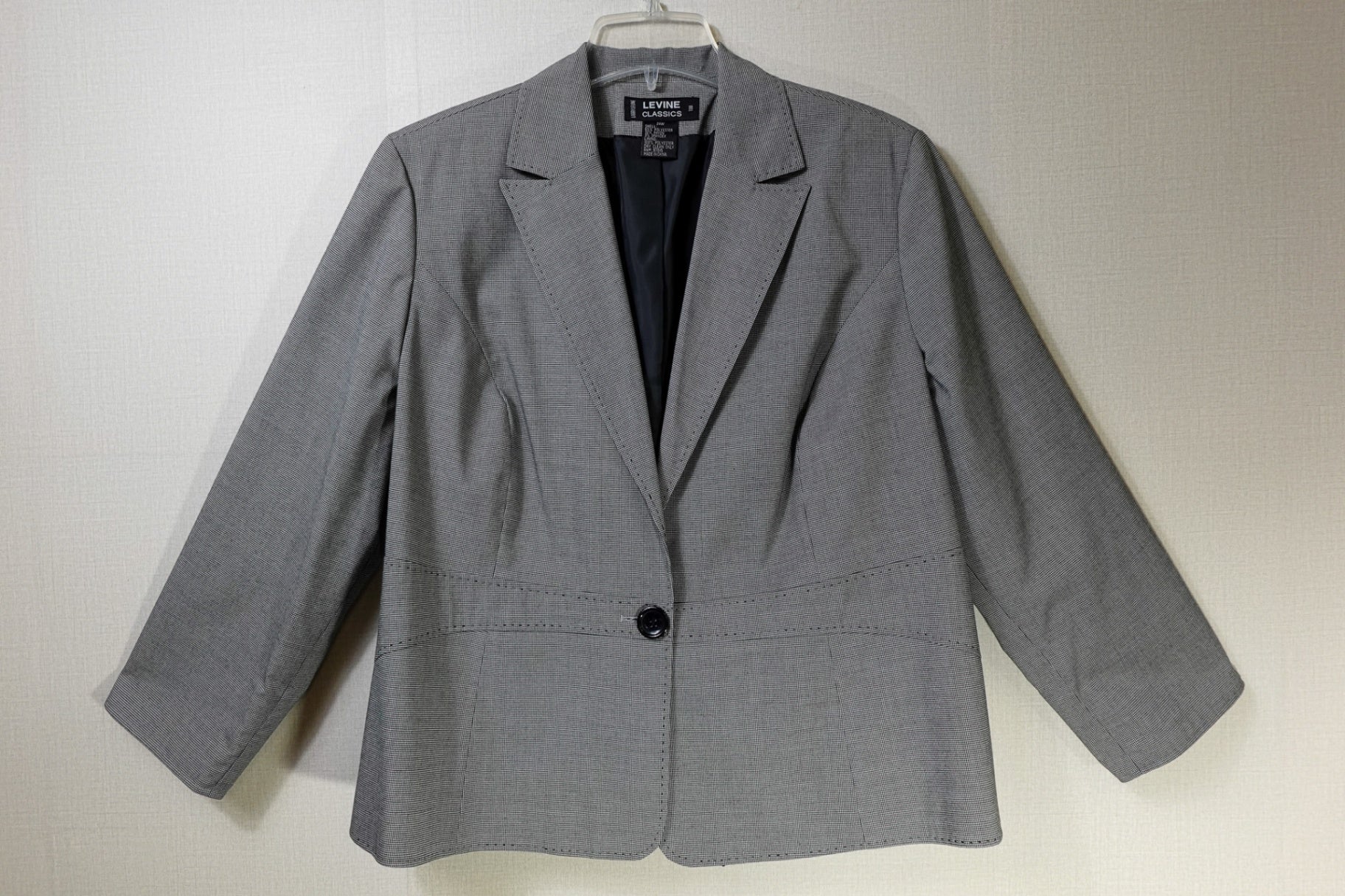 Levine Classics, Blazer, 24W, Polyester, Rayon, Spandex