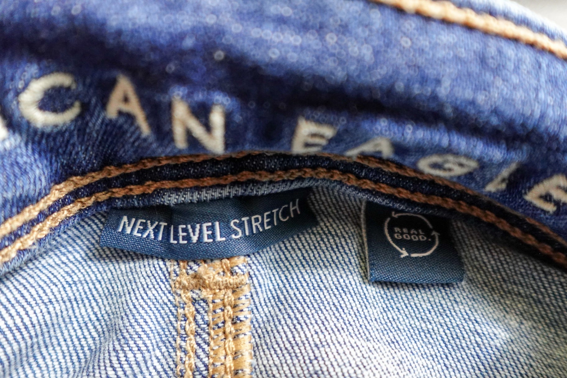 American Eagle Outfitters, Jeans flare, 20R, Denim, Cotton, Polyester, Elastane