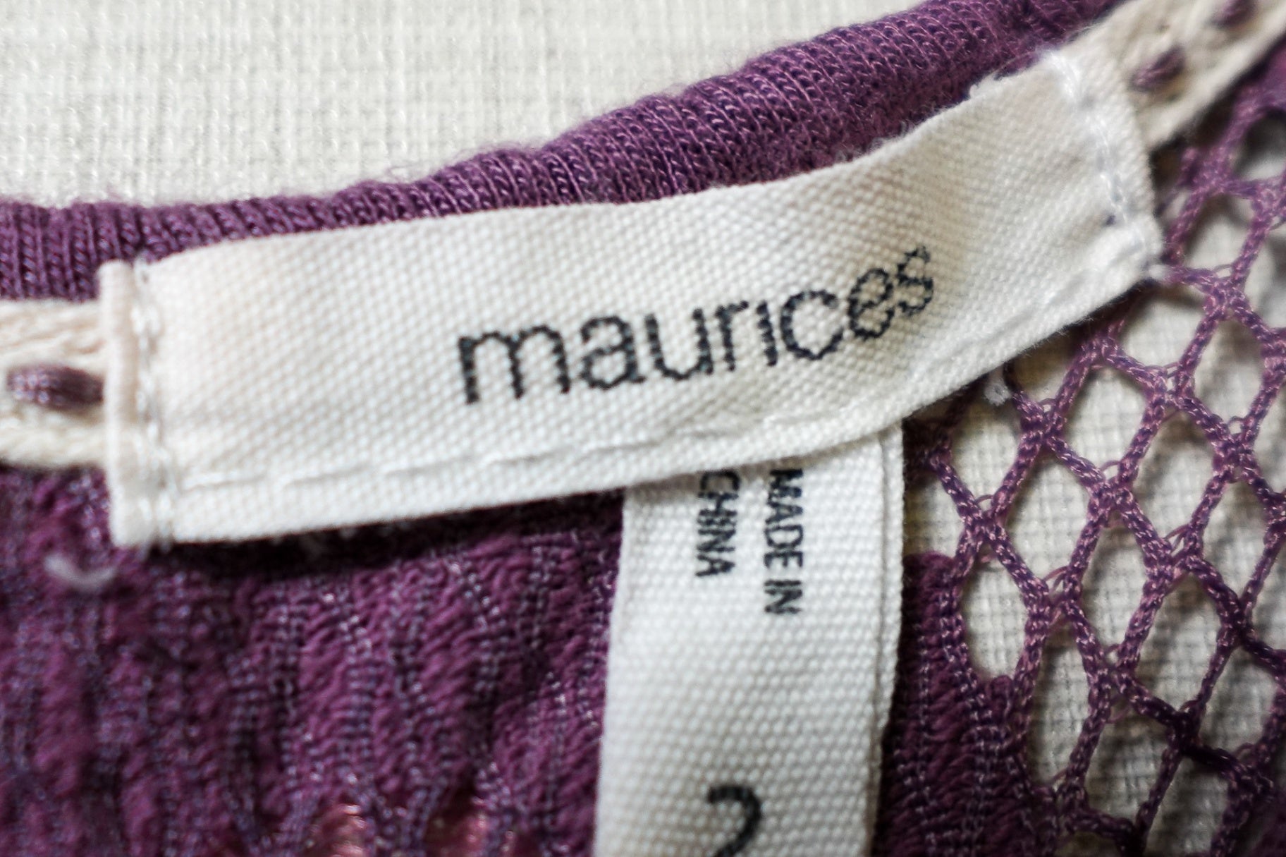 Maurices, Sleeveless Top, 2X, Rayon, Spandex, Cotton, Nylon