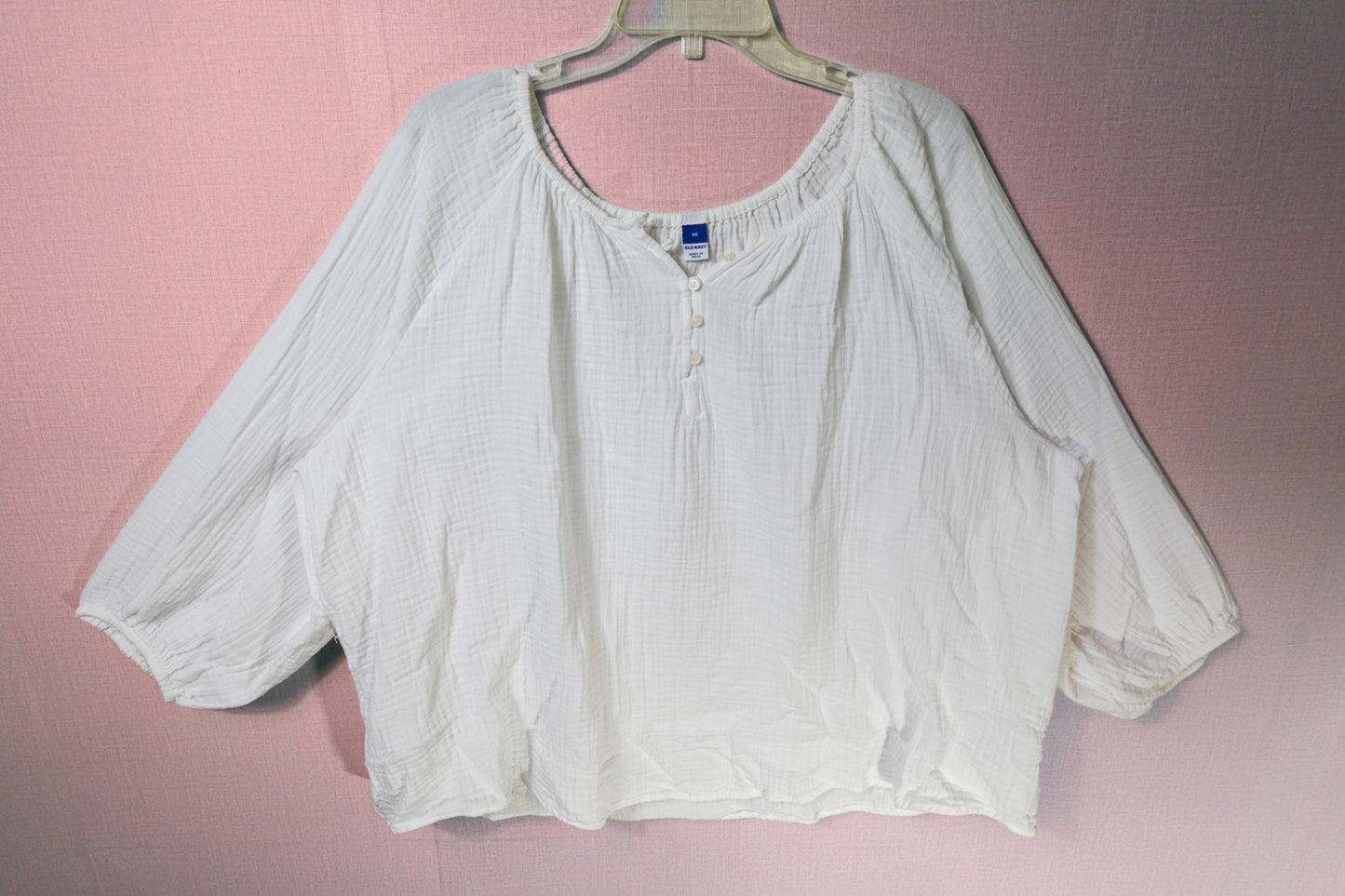 Old Navy, Short Sleeved Top, 3X, Cotton