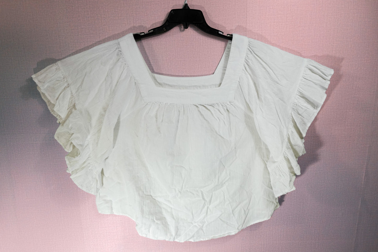 Terra & Sky, Short Sleeved Top, 20/22W, Cotton