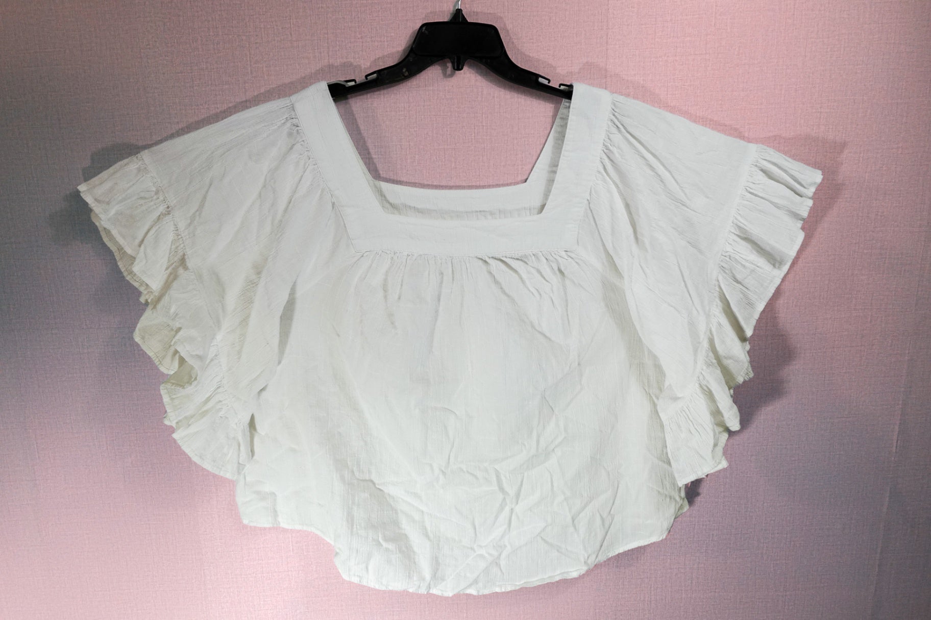 Terra & Sky, Short Sleeved Top, 20/22W, Cotton