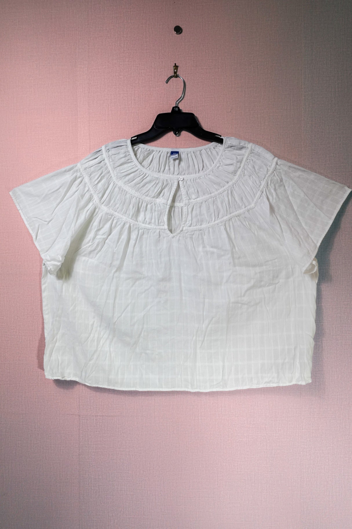 Old Navy, Short Sleeved Top, 2X, Cotton, Rayon, Viscose