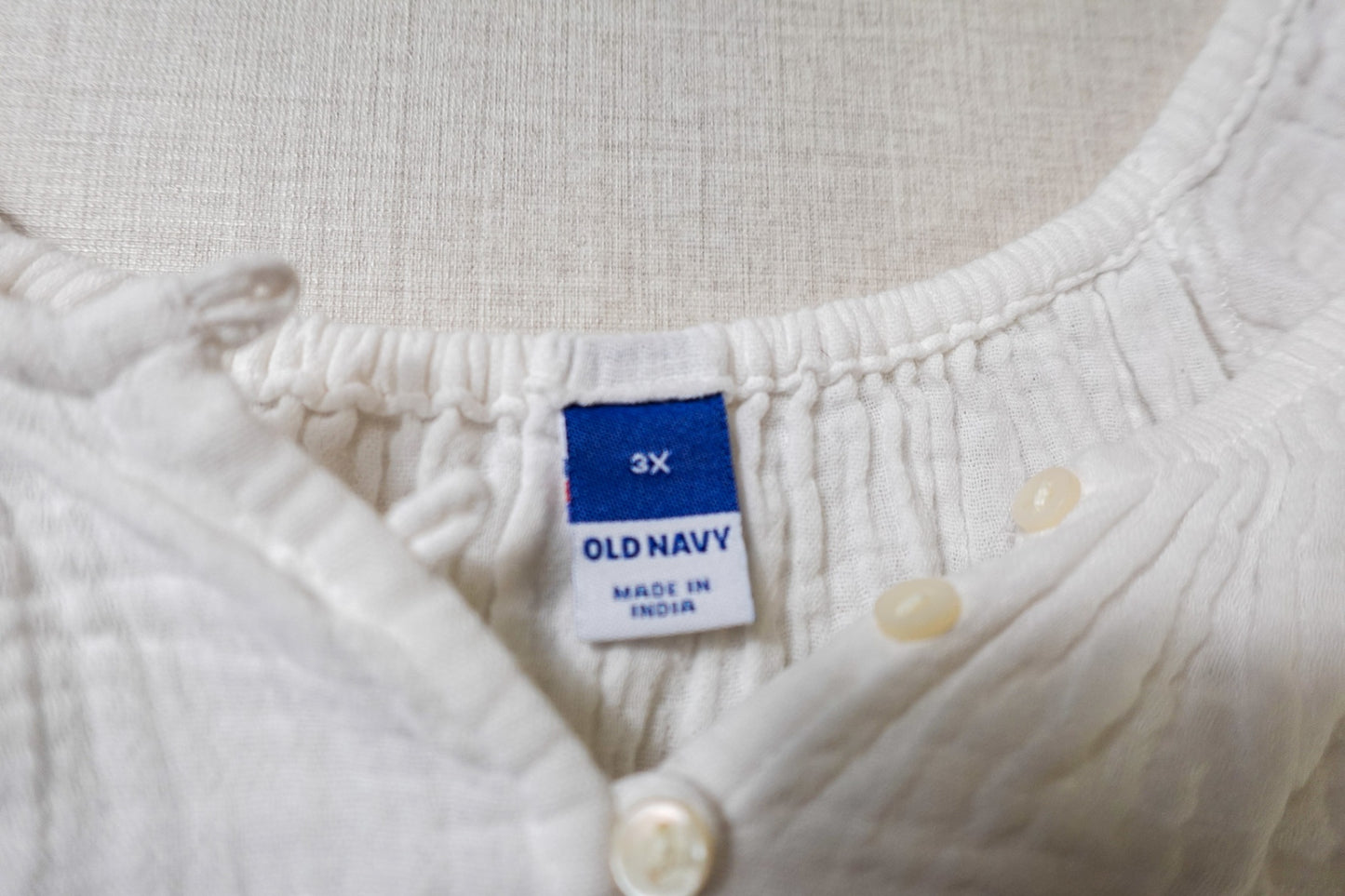 Old Navy, Short Sleeved Top, 3X, Cotton