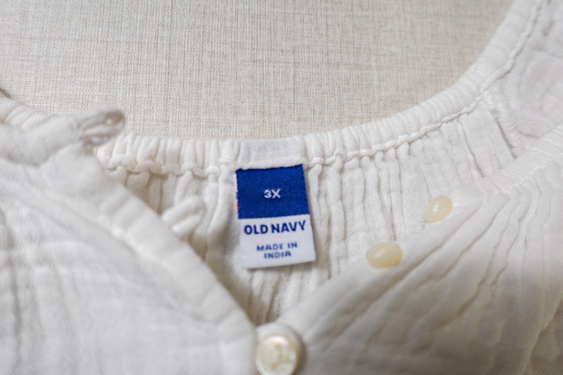 Old Navy, Short Sleeved Top, 3X, Cotton