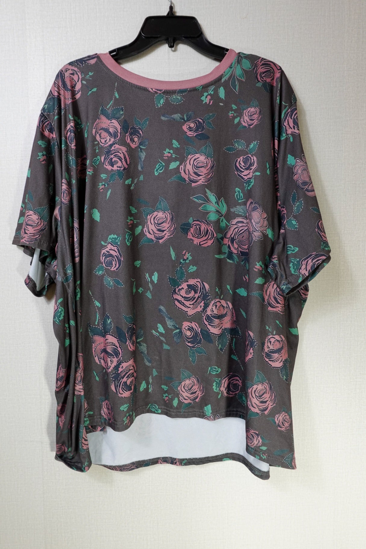 Shein, Short Sleeved Top, 5XL, Polyester, spandex