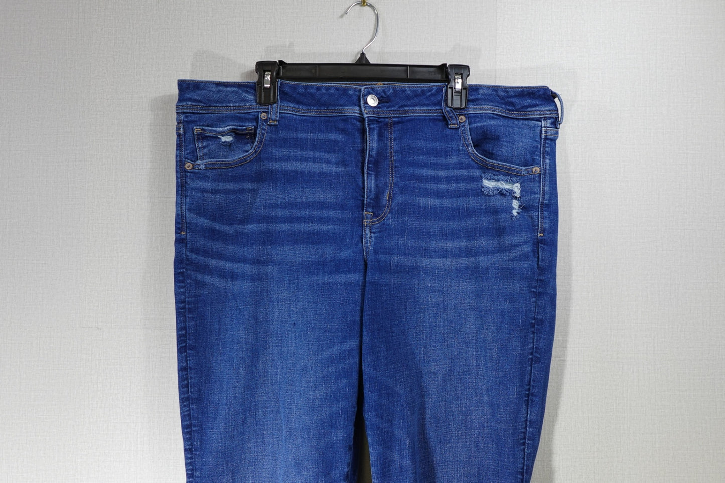 American Eagle Outfitters, Jeans flare, 20R, Denim, Cotton, Polyester, Elastane