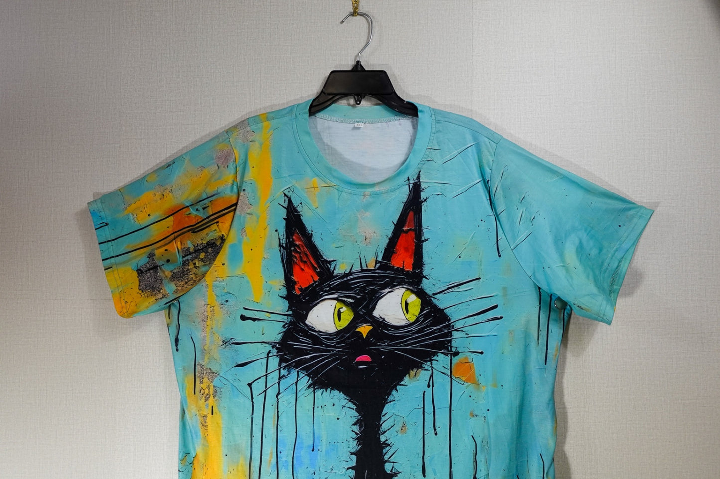 (No Label), Short Sleeved Top, 3XL (runs small recommend 2X), Polyester, Spandex