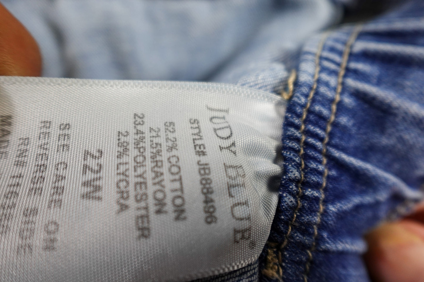 Judy Blue, JEANS, 22W, Cotton, Rayon, Polyester, Lycra